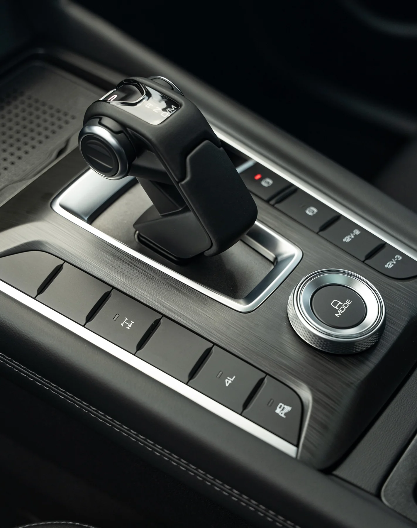 Selectable driving modes and paddle shifters